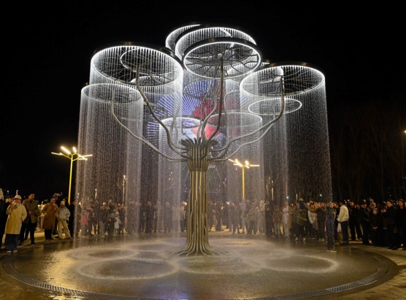 Парк превратился в современную зону отдыха