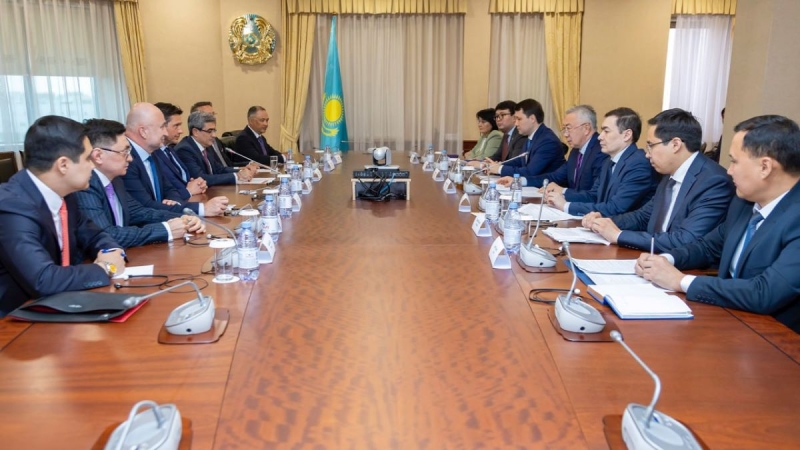Жумангарин обсудил с руководством Anadolu Group новые инвестпроекты