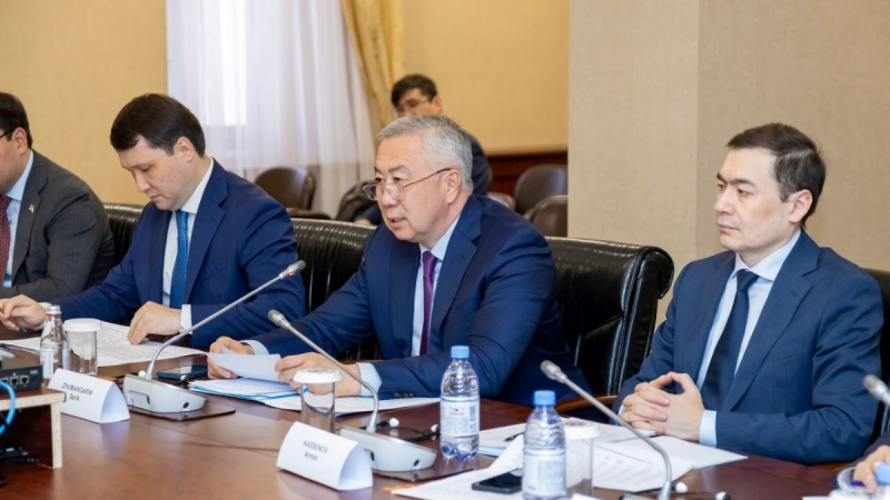 Жумангарин обсудил с руководством Anadolu Group новые инвестпроекты